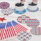 8 Pcs Patriotic Diamond Painting Coasters with Holder – 250th Anniversary 4th of July DIY Art Kit – 5D Independence Day Gem Coasters for Beginners & Adults – Red White & Blue American Flag Decor for Home & Car – Sestercentennial Commemorative Craft G